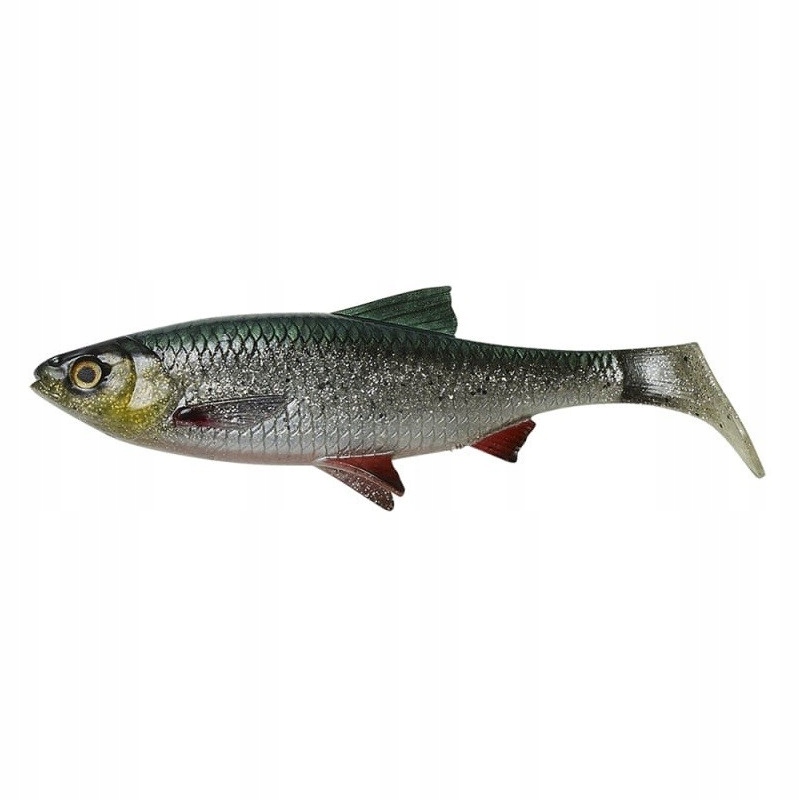 Guma Savage Gear 3D River Roach 10cm Green Silver 74287