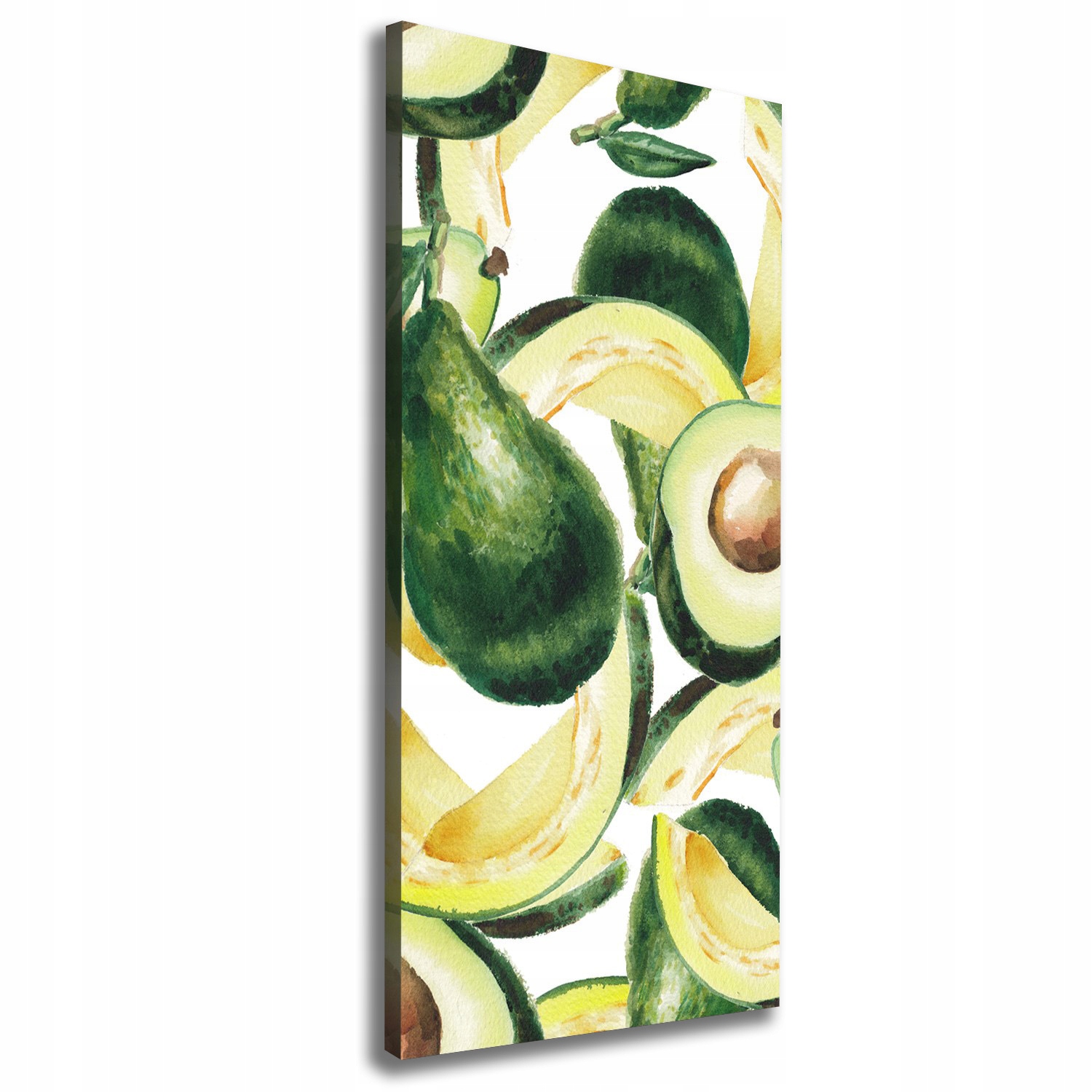 

Nowoczesny obraz canvas na ramie Awokado 50x125 cm