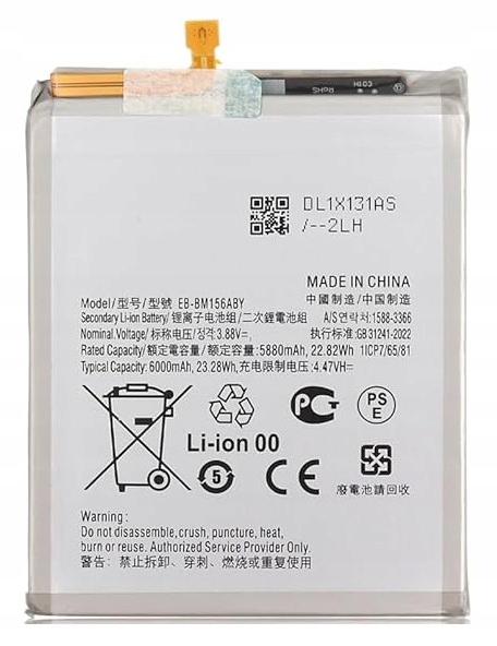 Nowy Akumulator EB-BM156ABY Samsung M35 5G SM-M356B/DS