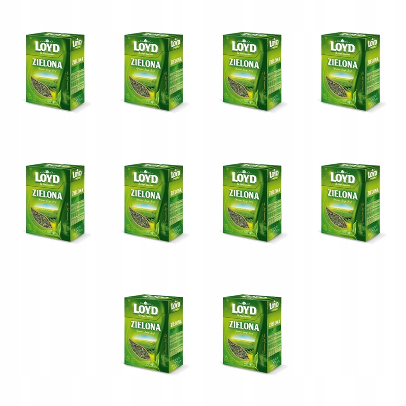 Loyd Zielona Herbata Liściasta 80g X10