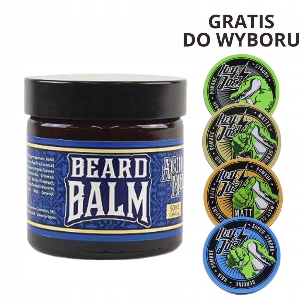 Hey Joe Balzám na vousy č. 3 acid melon Dárek pomáda Hey Joe 15 ml