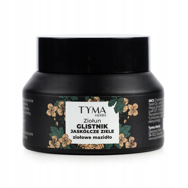 Ziołun: Mazidło z Glistnika Jaskółcze Ziele 50 ml Tyma Herbs