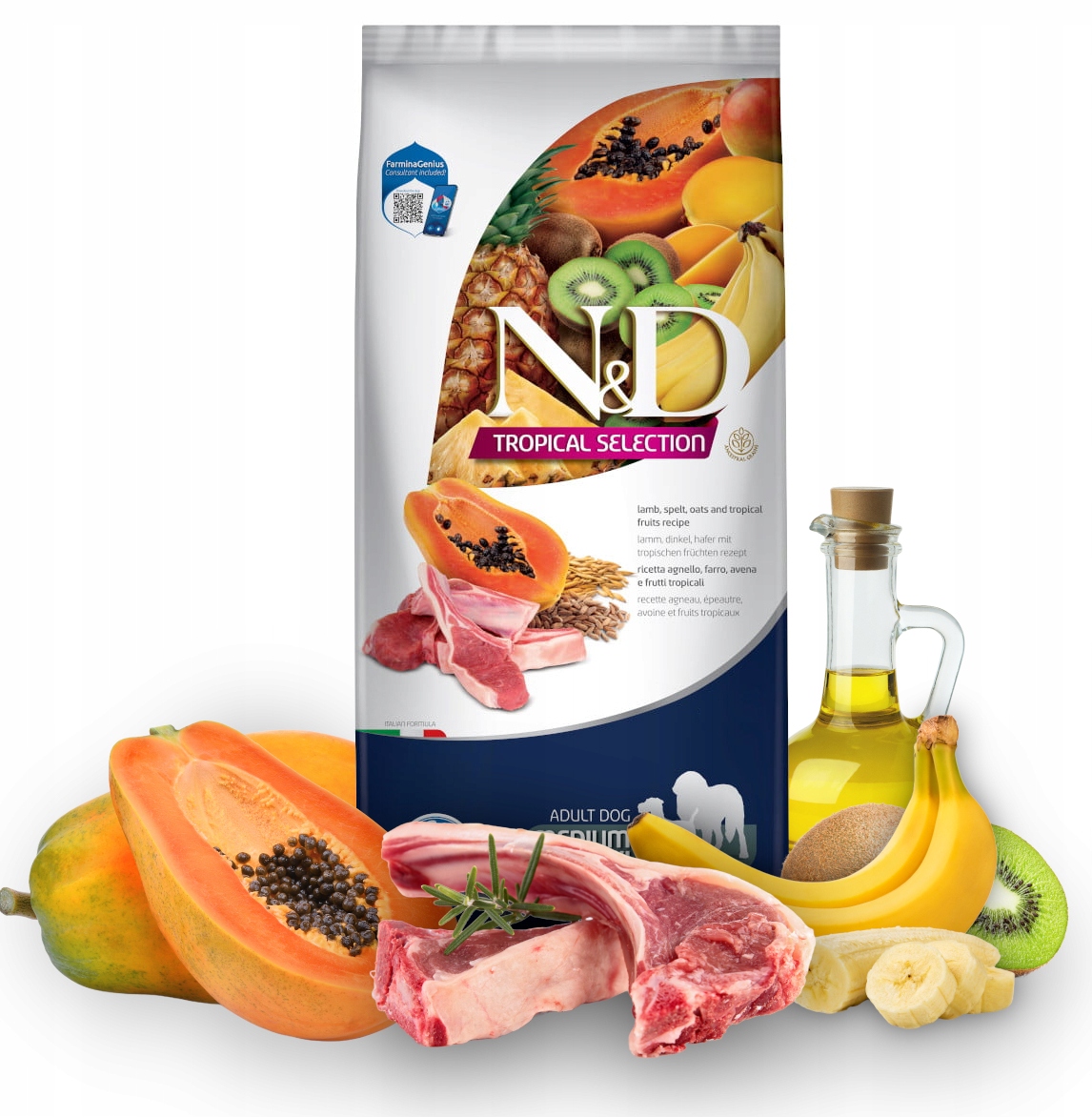 Nd Tropical Selection Lamb 10kg Medium Maxi Adult