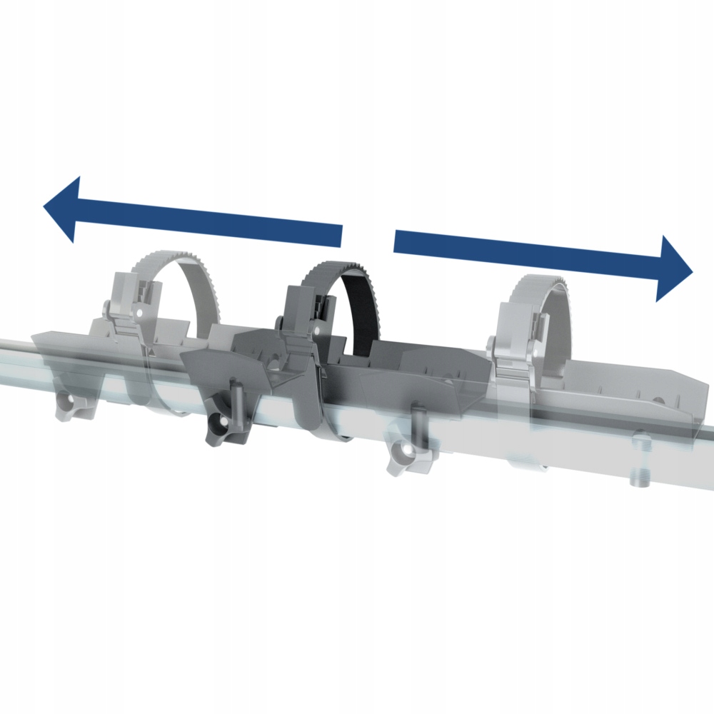 4x BAGAŻNIK DACHOWY NA ROWER - ALUMINIOWY UCHWYT ROWEROWY NA DACH - AMOS Model 7608