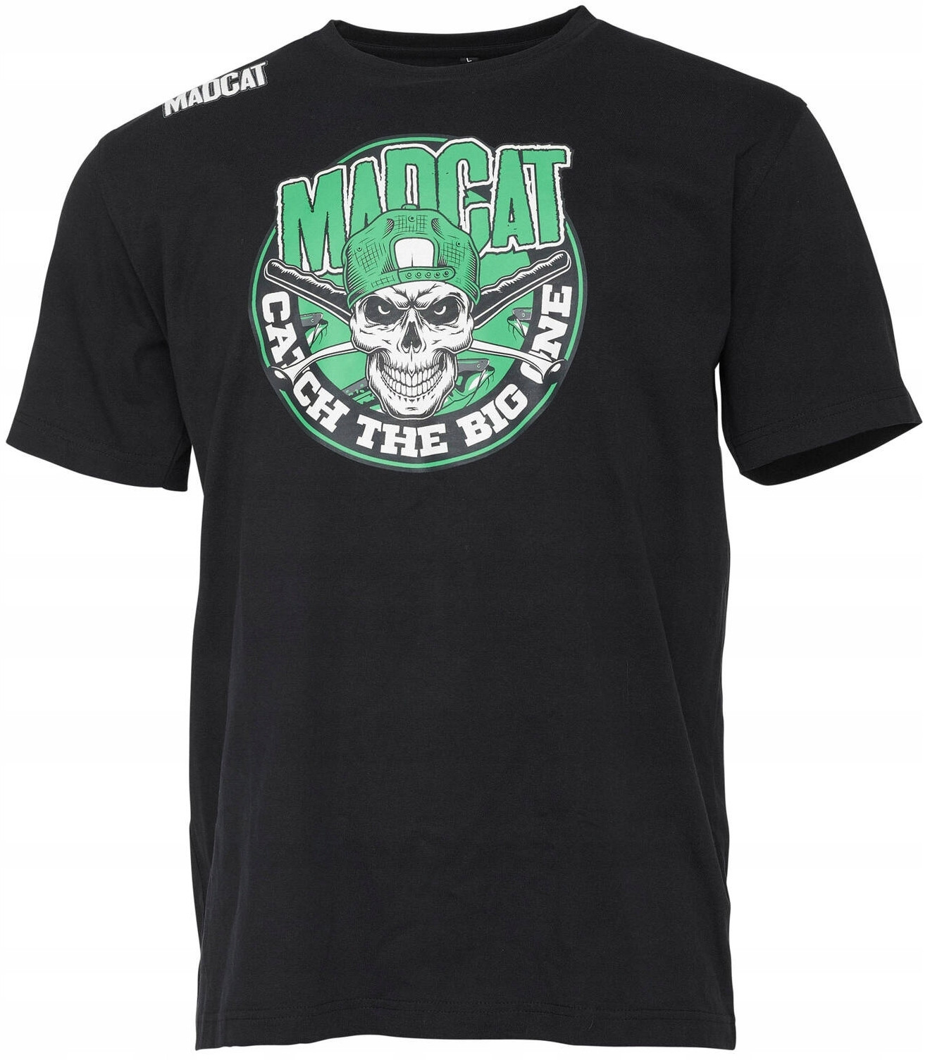 MADCAT SKULL T-SHIRT BLACK czarna Koszulka MadCat 1622927
