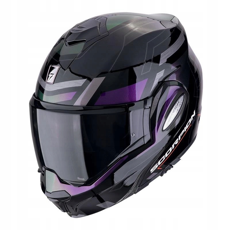 Helma Scorpion Exo-tech Evo Conquer Black/chameleon čierna fialová Darčeky
