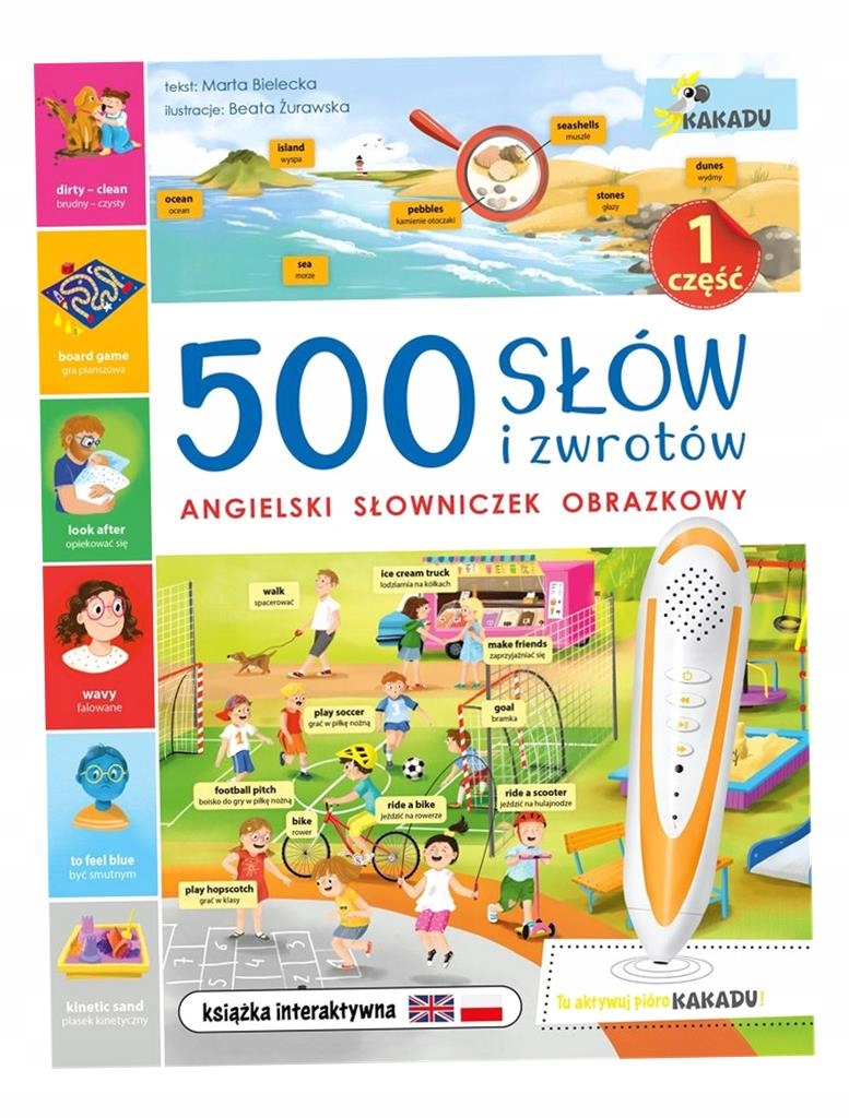500 Słów I Zwrotów. Angielski Słowniczek Obrazkowy Marta..