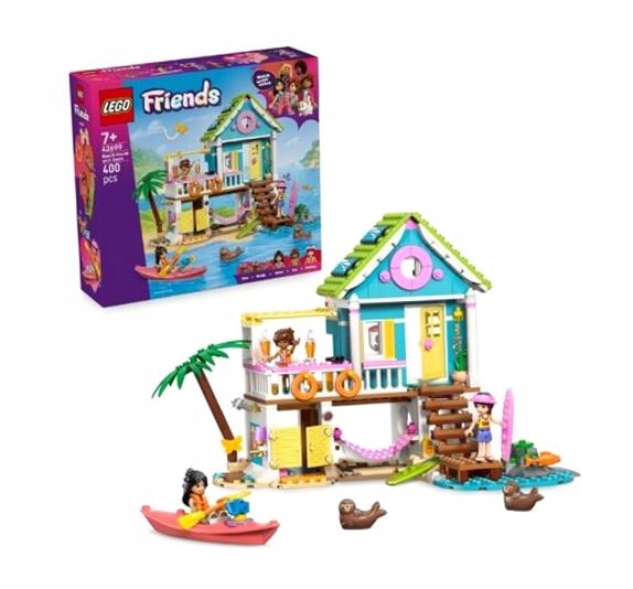 LEGO(R) FRIENDS 42699 DOMEK NA PLAŻY Z FOKAMI