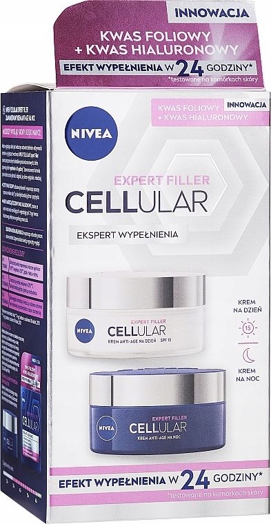 

Nivea Hyaluron Cellular Filler Zestaw Kremów