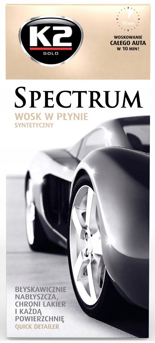 K2 SPECTRUM+Mikrowłókno Płynny Wosk QUICK DETAILER Producent K2