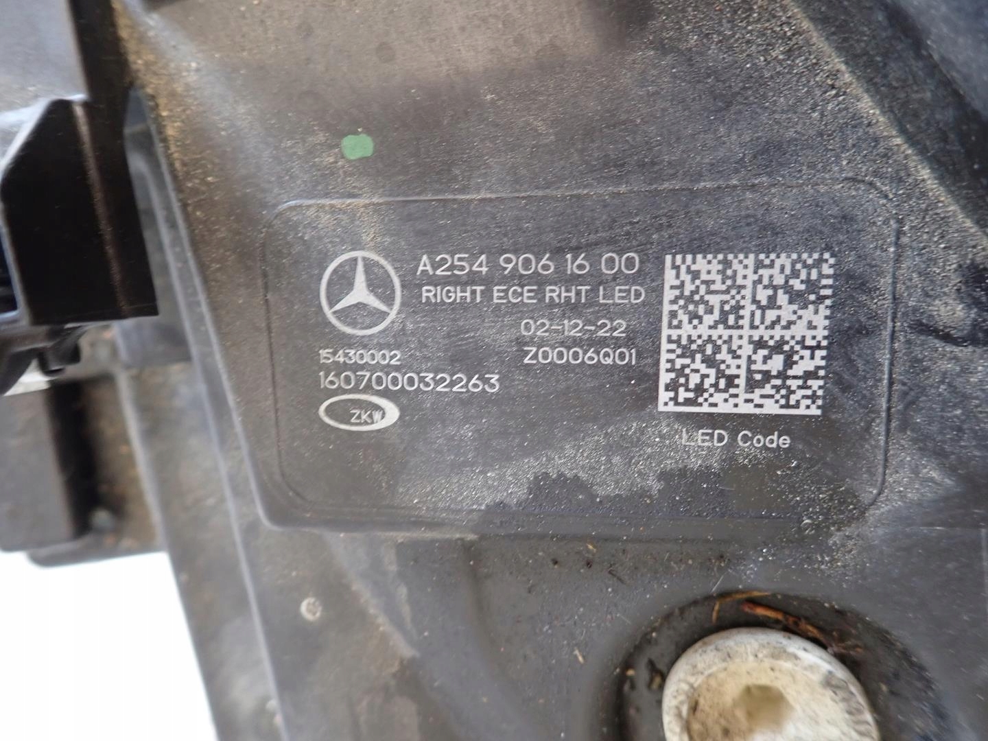 light front front right MERCEDES GLC W254 2022- FULL LED A2549061600