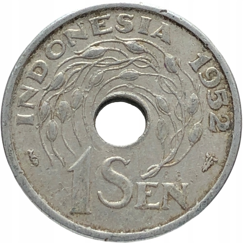 52582. Indonezja, 1 sen, 1952r.