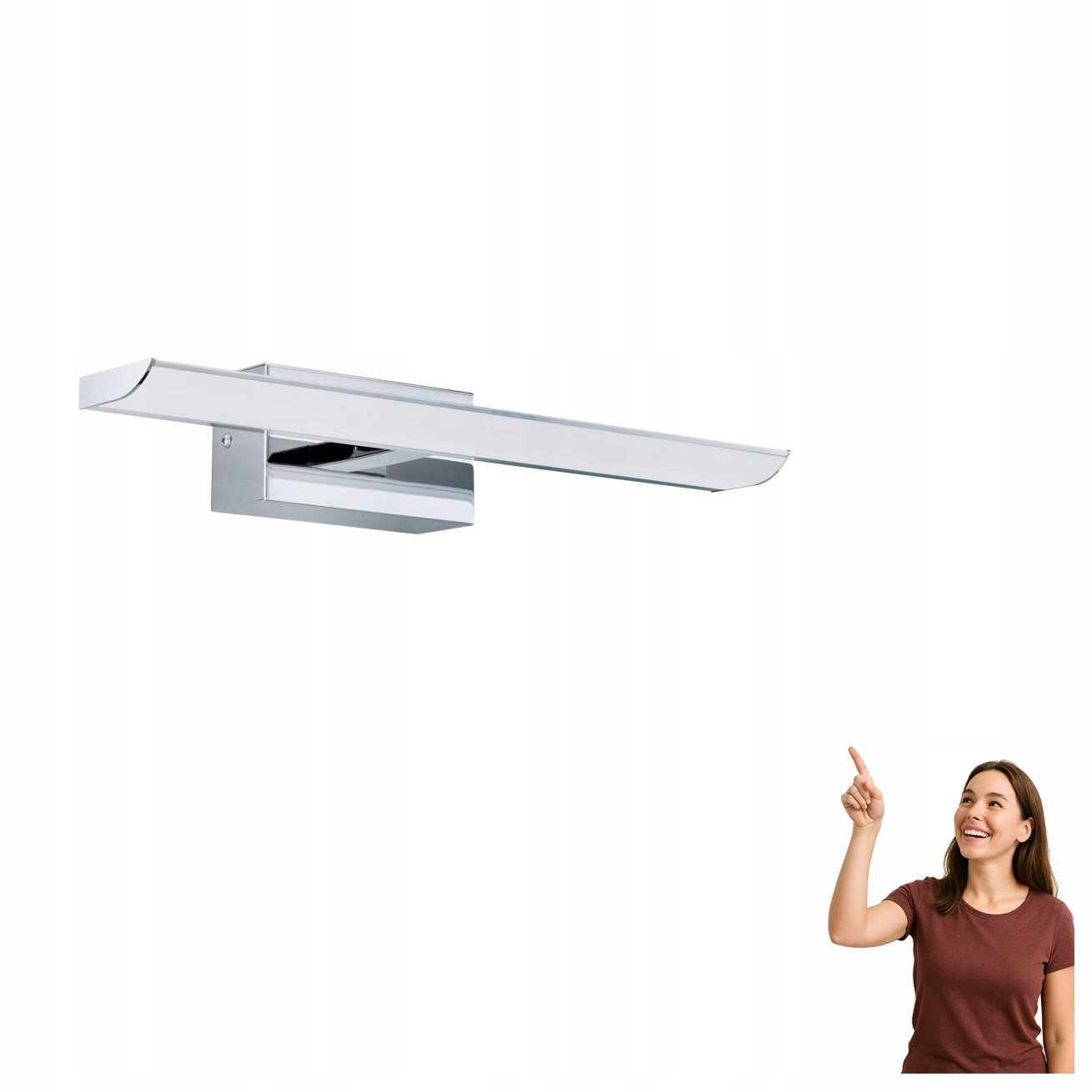 Kúpeľňové nástenné svietidlo nad zrkadlo Led 2x3,2W Tabiano 94612 Eglo