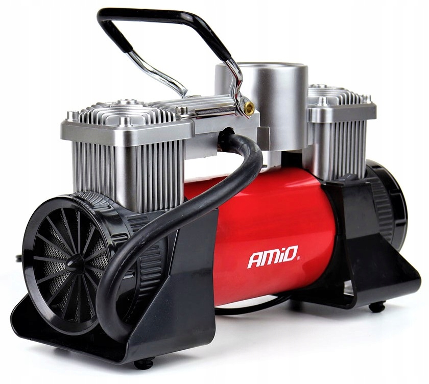 ДВУХПОРШНЕВЫЙ КОМПРЕССОР 12V ФОНАРИК + КОМПЛЕКТ