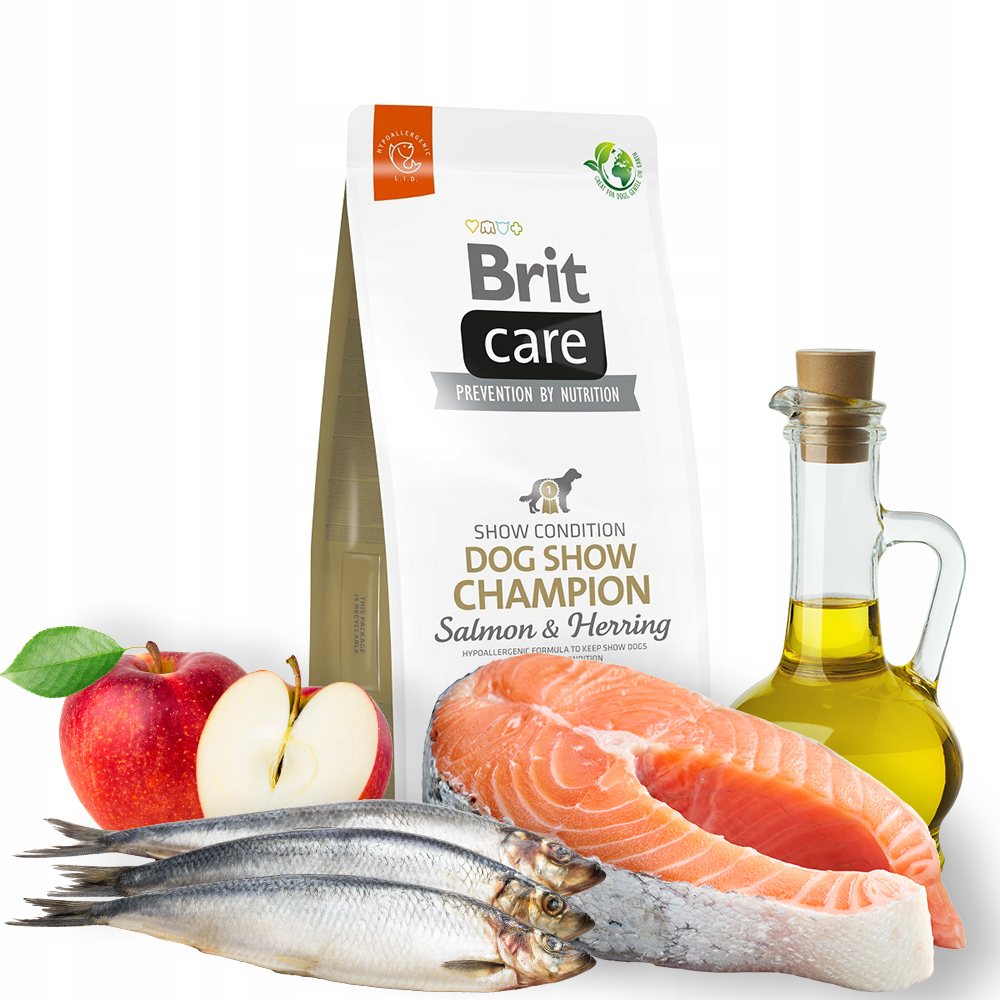 Brit Care Dog Show Champion Salmon Herring 12kg Niska cena na