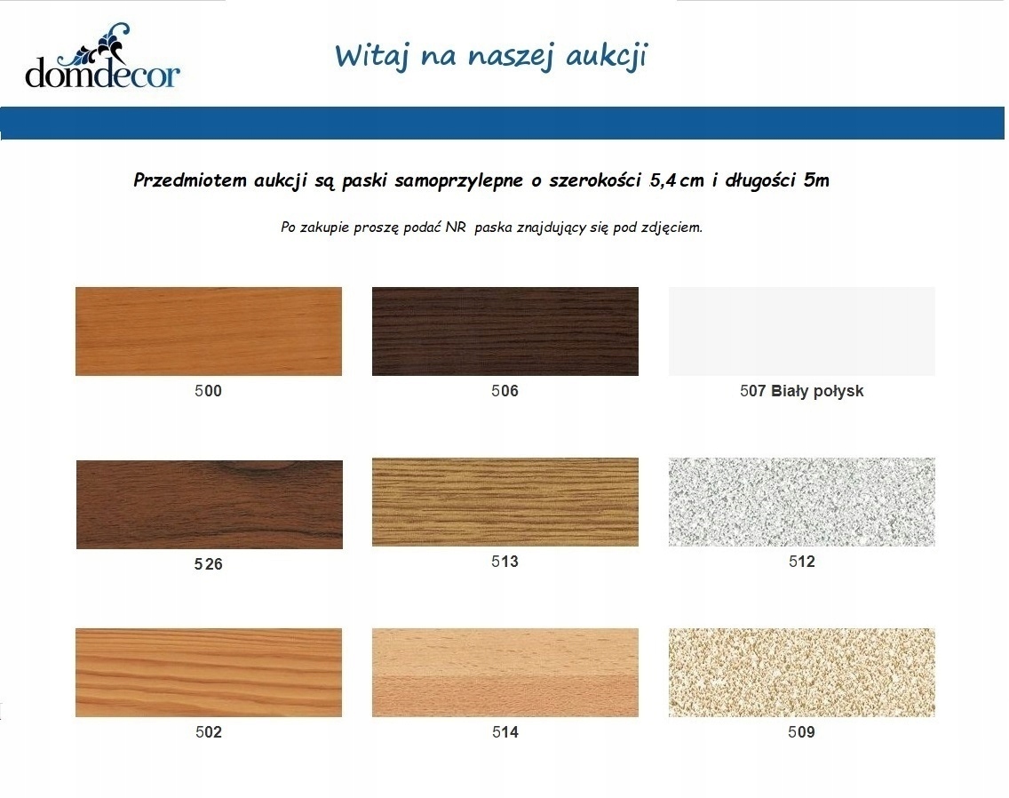 PASEK PASKI SAMOPRZYLEPNE TAPETA BORDER BORDERY 54 Kod producenta 500