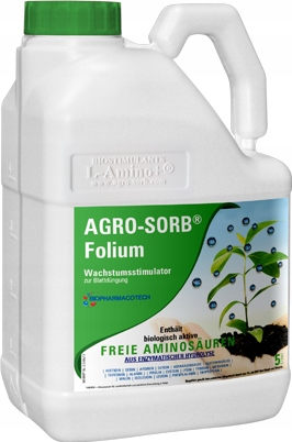 

Agro-Sorb Folium 5L Aminokwasy Stymulator wzrostu