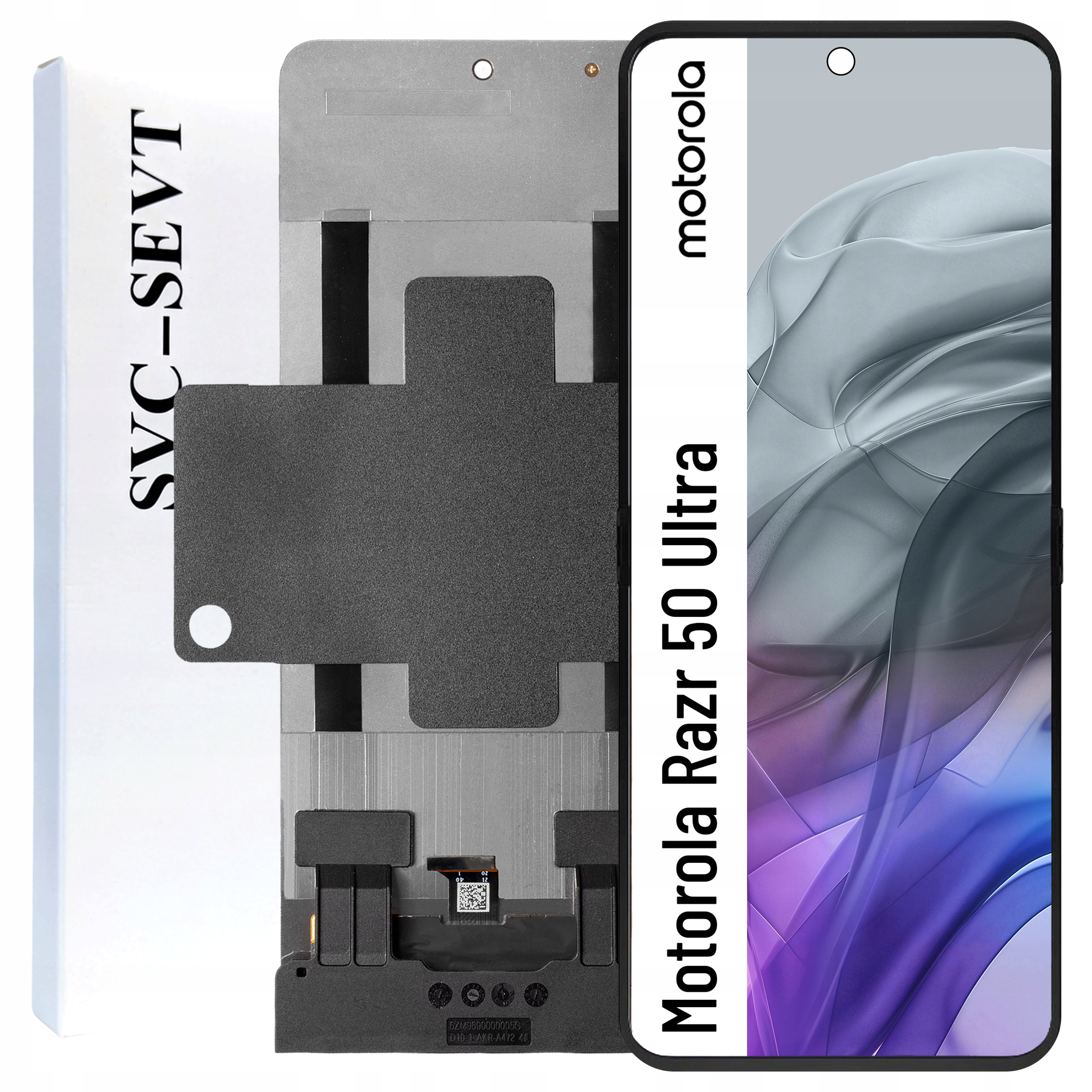 Originál Zila pre Motorola Razr 50 Ultra LCD displej Matrica
