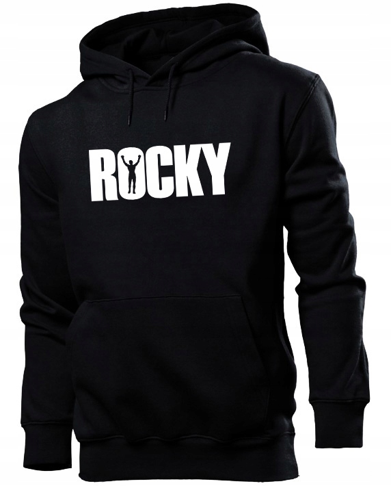 

Bluza Męska - Rocky Balboa - Czarna Prezent XXXL