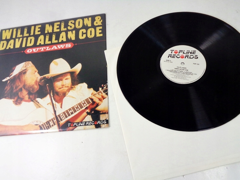 Winyl Willie Nelson Allan Coe Lp Nowa