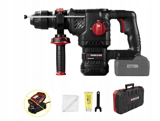 Młotowiertarka Parkside Pkhap 20-LI Sds Plus 5,7 J silnik bezszczotkowy