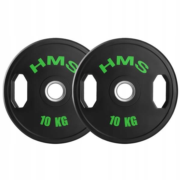 TOG10 2 x 10 Kg Olympijský Talíř Ogumovaný 2 x 10 Kg Hms
