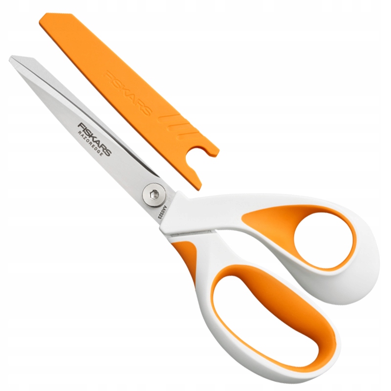 Krejčovské nůžky Fiskars RazorEdge na tkaniny pleteniny lehké a účinné