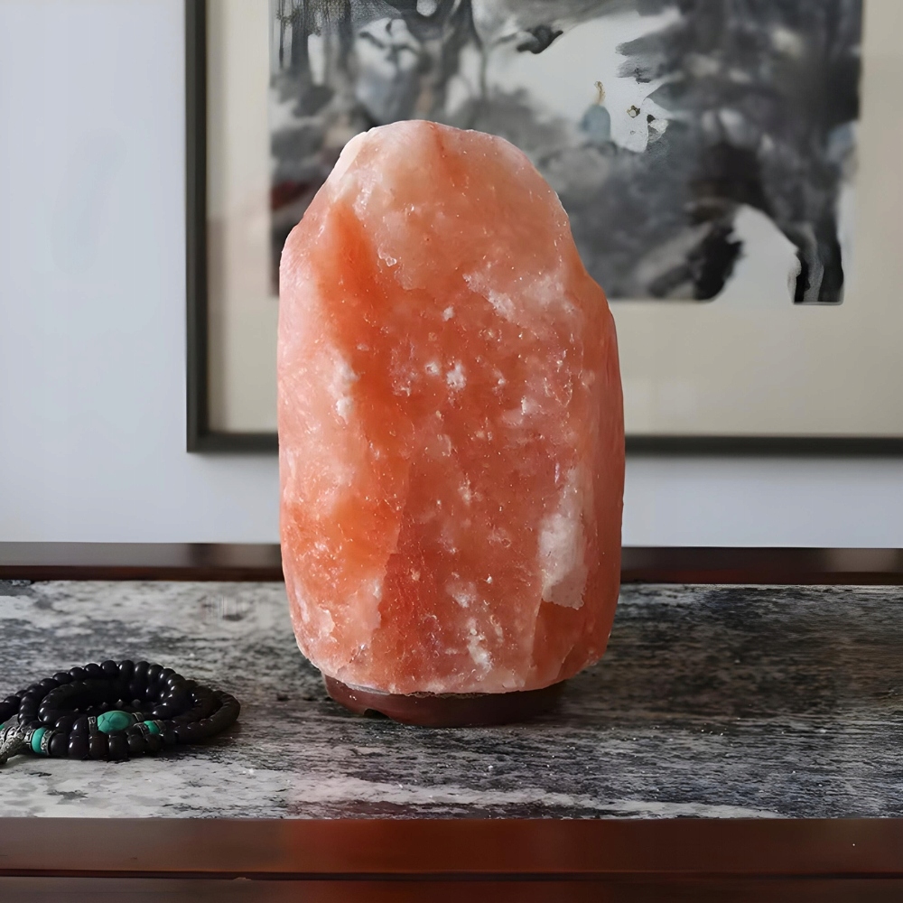 DUŻA NATURALNA LAMPA SOLNA NATURALNA JONIZATOR OCZYSZCZACZ HIMALAJSKA 9-12 Barwa światła biały ciepły