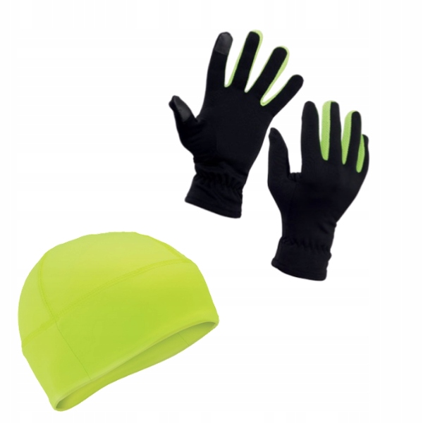 

Czapka i rękawiczki termoaktywne do biegania