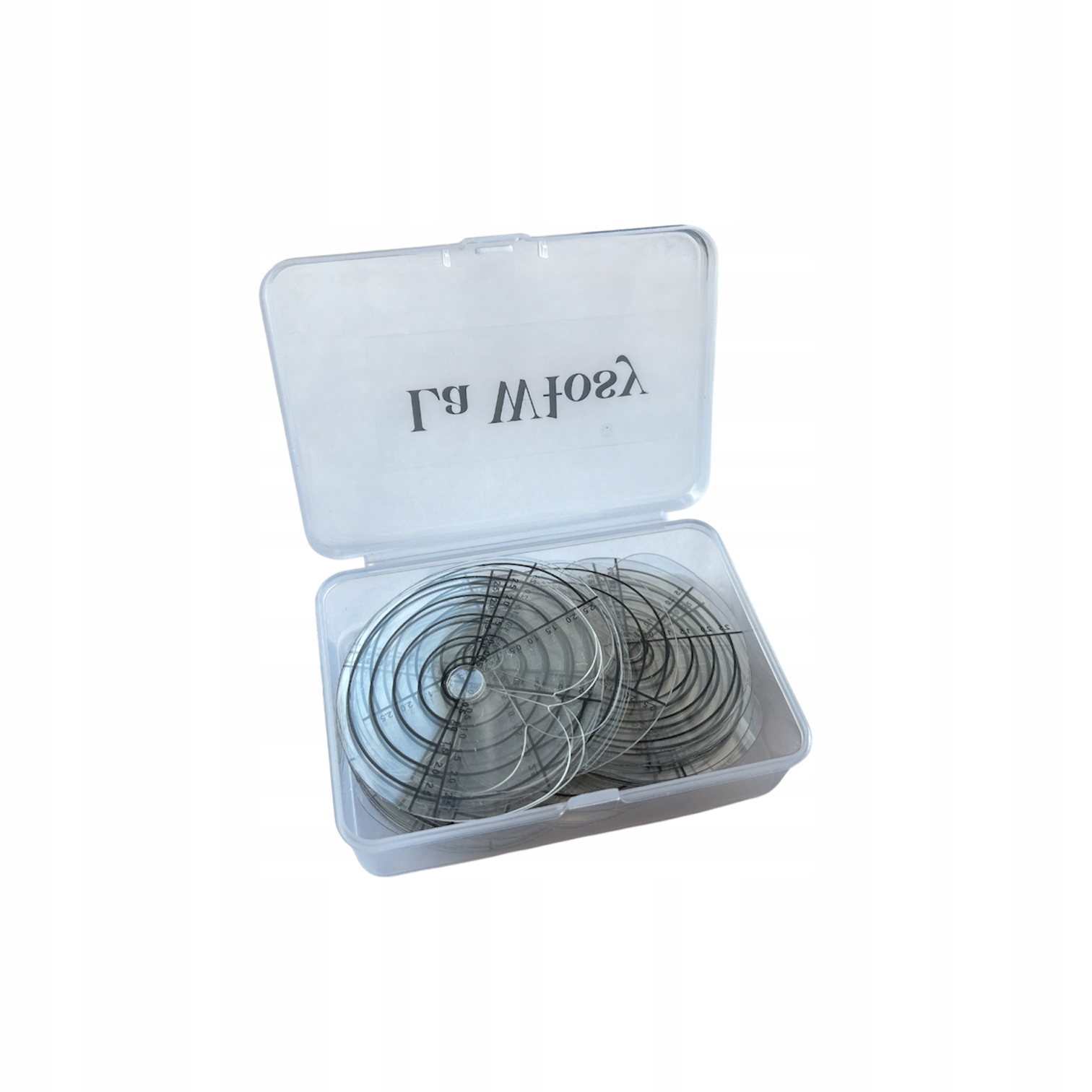 Ochranná Šablona Pro Oddělení Pramínků Pro Prodloužení 50 Ks