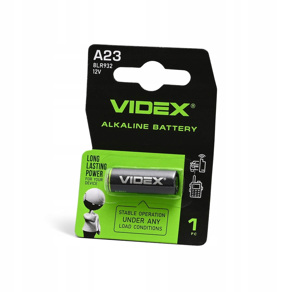 Bateria alkaliczna Videx А23/Е23А 1 szt. Blister