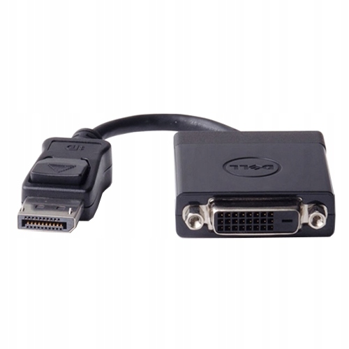 

Nowy Adapter Dell DisplayPort - DVI Czarny 064XF6