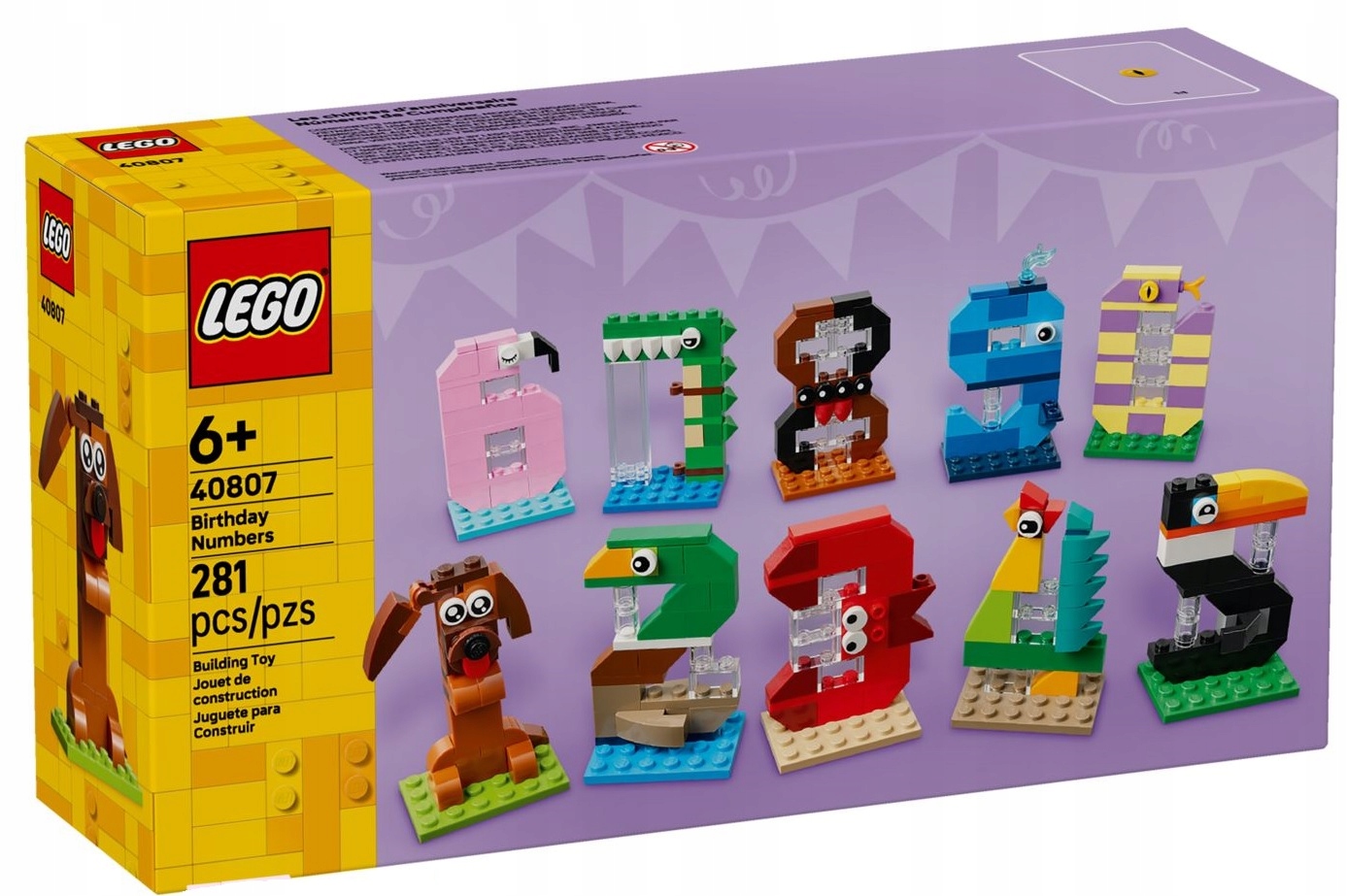 Lego 40807 Narozeninové číslice