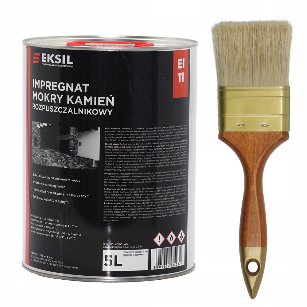 

Impregnat Do Starej Cegły Efekt Mokry Eksil 5l