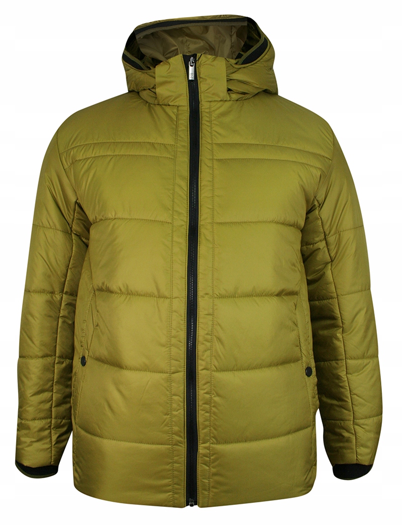 Silná zimní zlatá olivová bunda Zanardi Trade 3XL