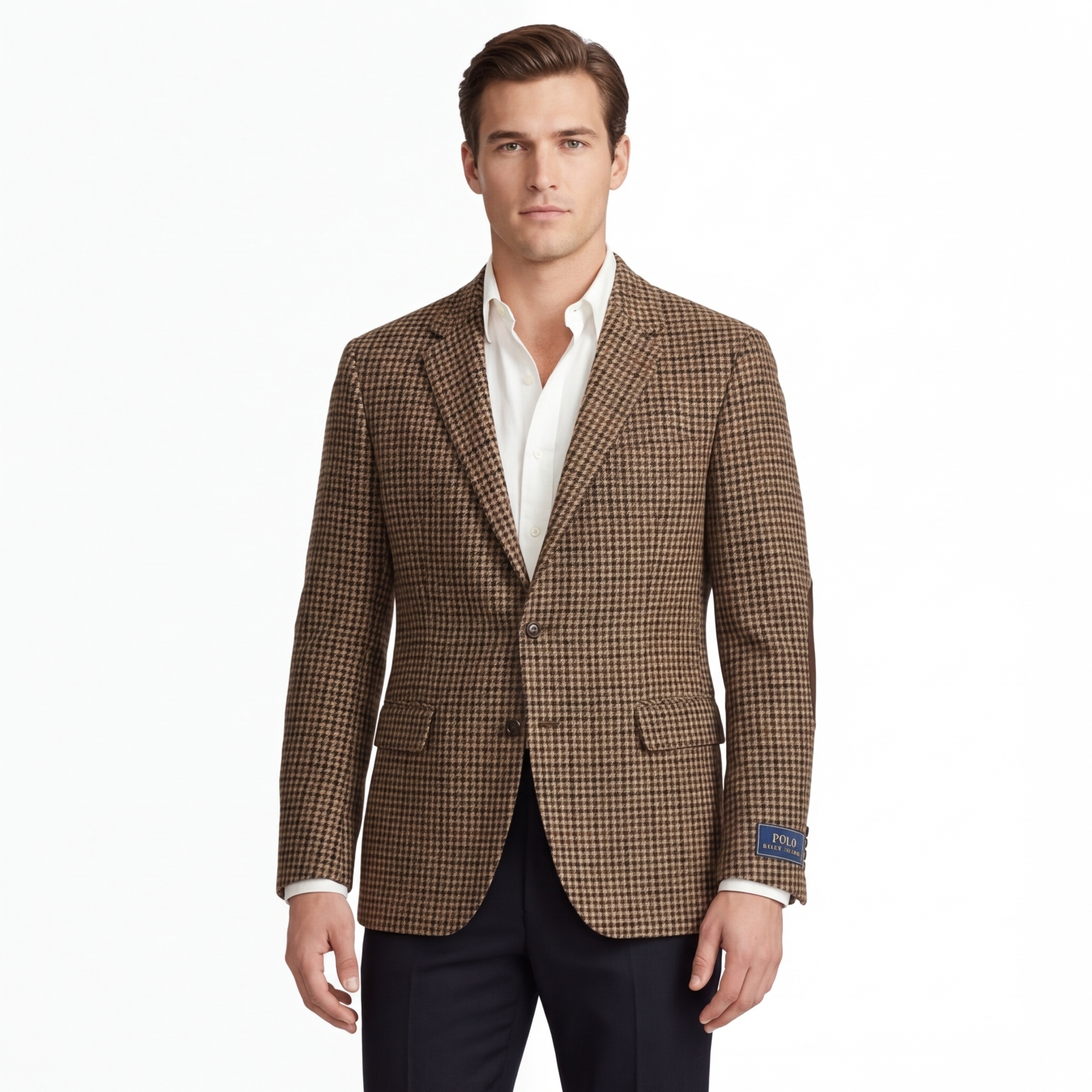 366 Polo Ralph Lauren marynarka męska casual Tweed 100% Wełna Premium XXL