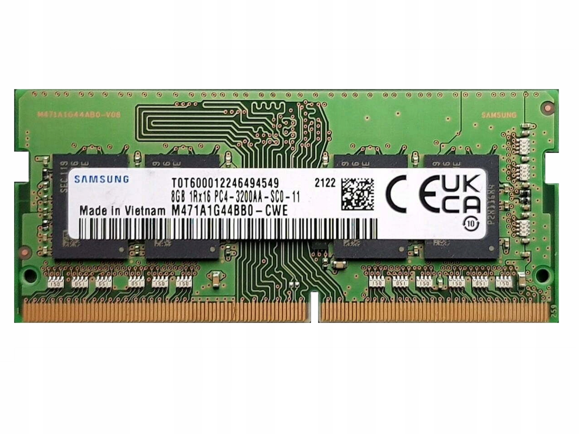 

8GB laptopa DDR4 Samsung M471A1G44BB0-CWE SC0-11
