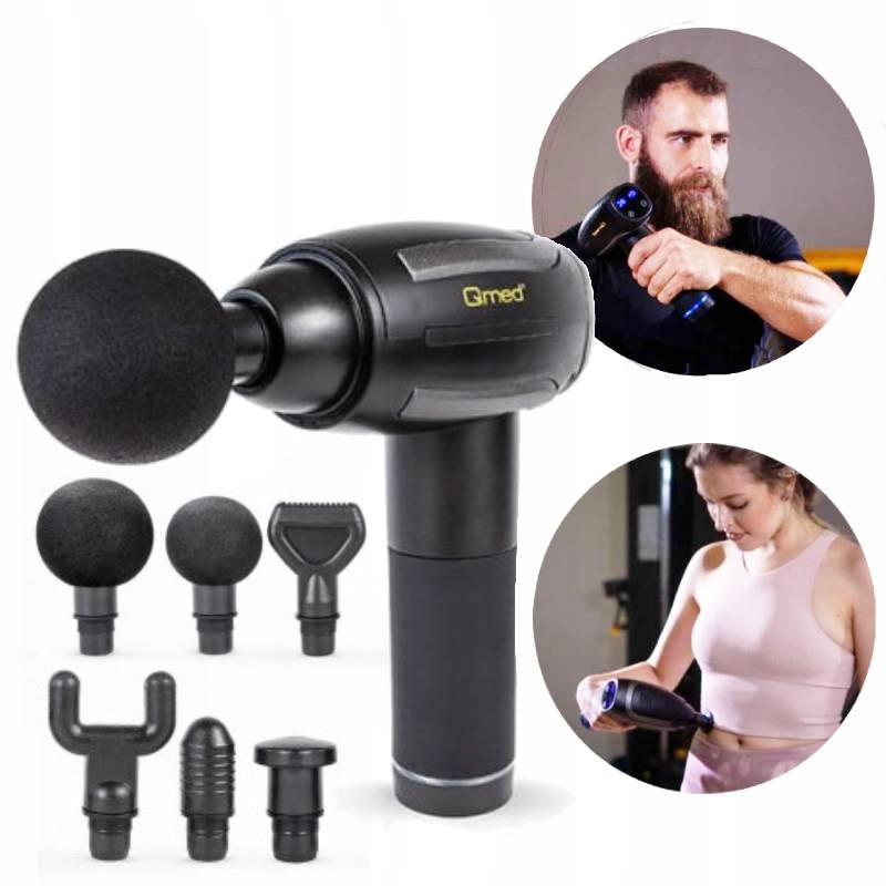PISTOLET DO MASAŻU MOCNY MASAŻER MASSAGE GUN Kod producenta Muscle Massager