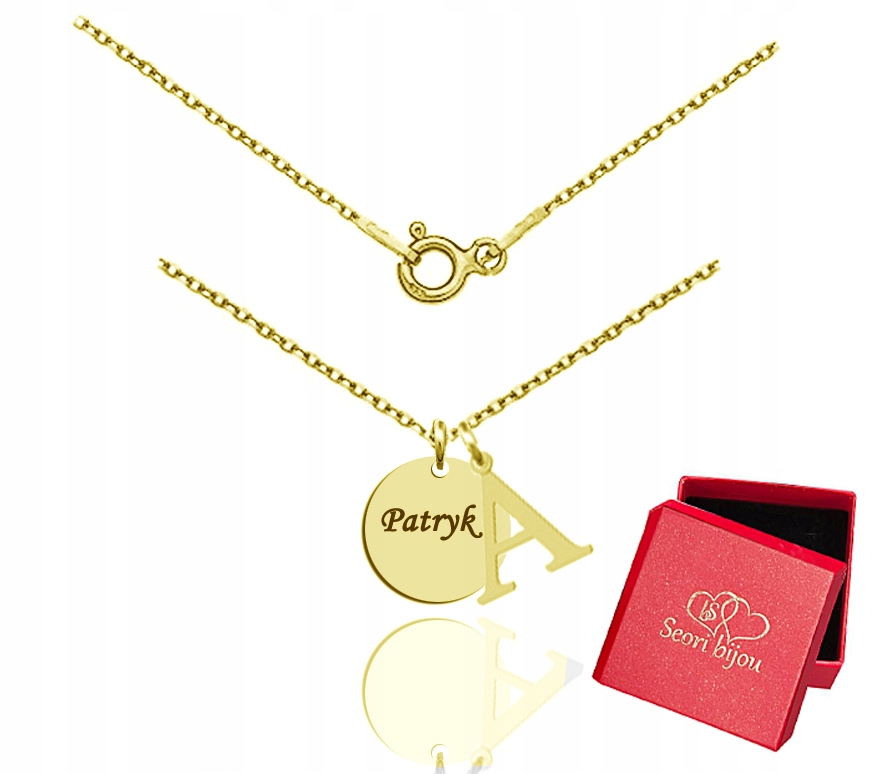 

Naszyjnik Serce Z Grawerem Literka Do Wyboru 925