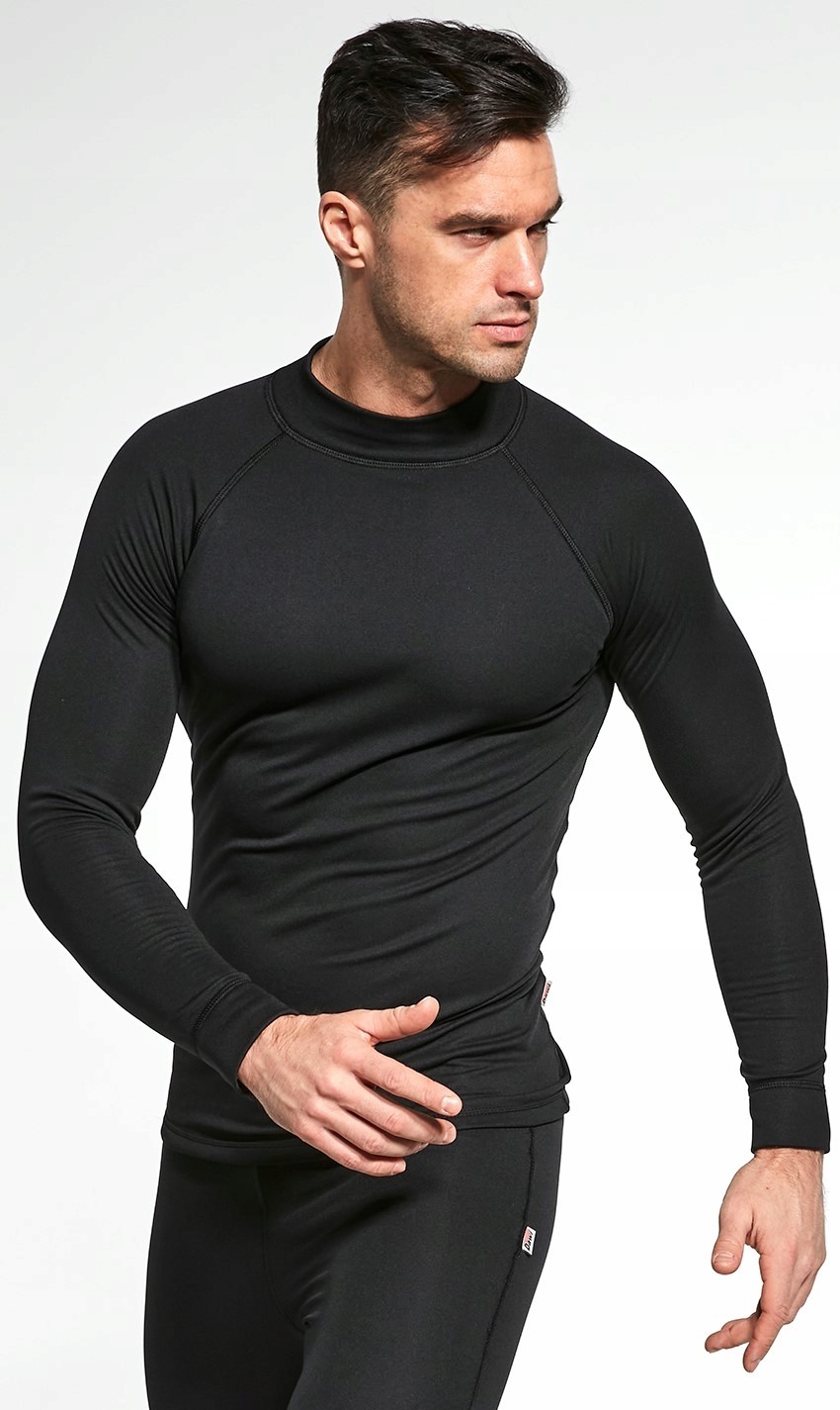 KOSZULKA TERMOAKTYWNA MĘSKA DŁUGI RĘKAW OCIEPLANA PODKOSZULEK POLSKA r. M Marka Dawi