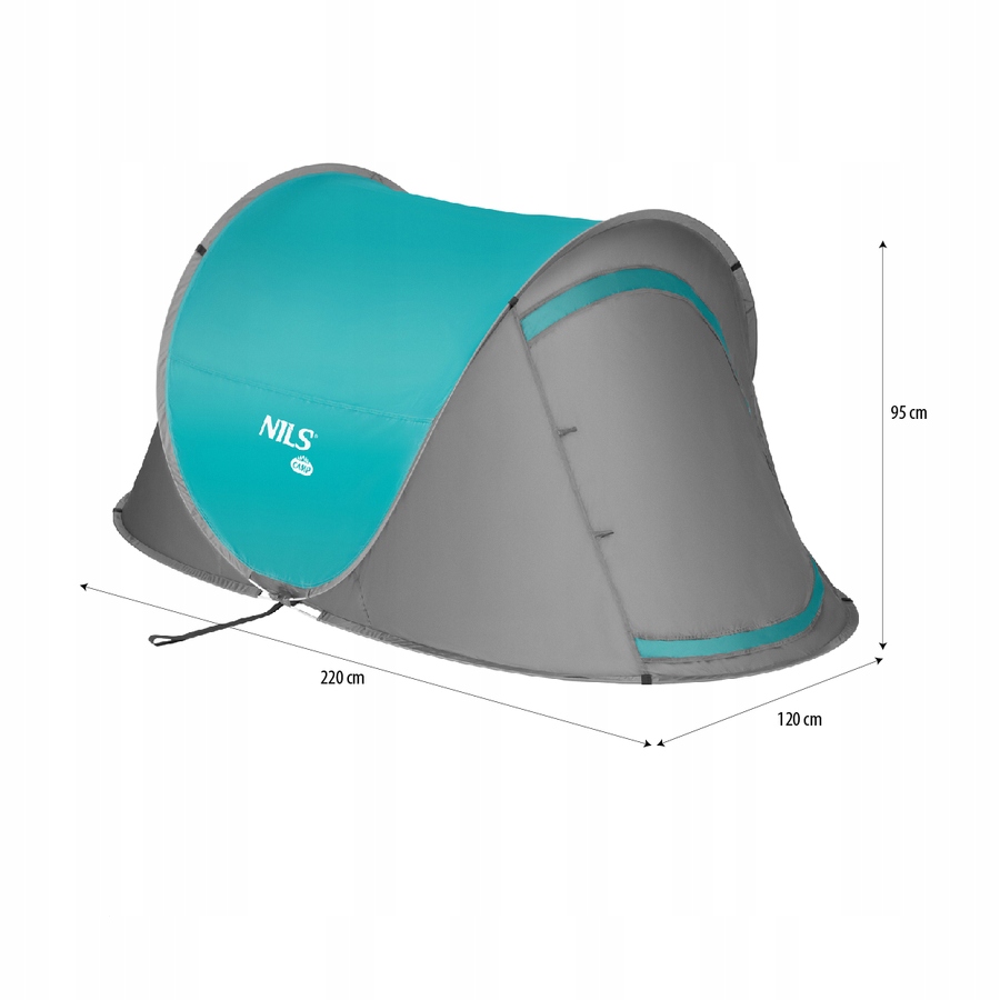 NILS Namiot Turystyczny Samorozkładany + Filtr UV Model NC3743