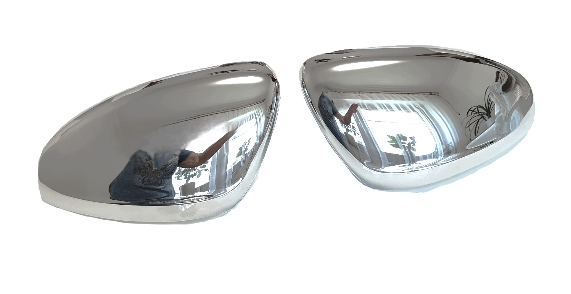 Nakładki na lusterka Peugeot 2008 2013 2019 chrom