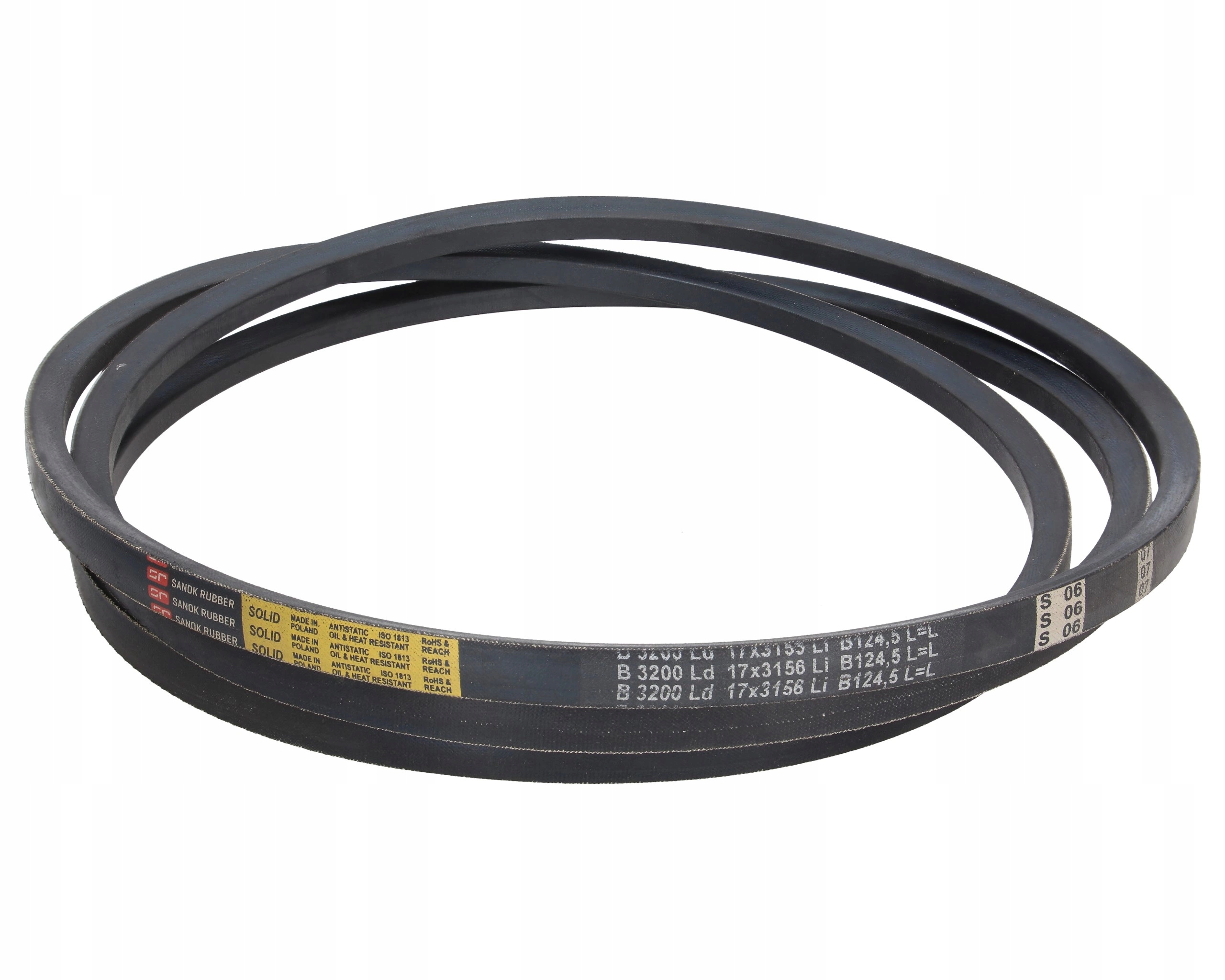 Pás klínový řemen B-3200 solid Sanok