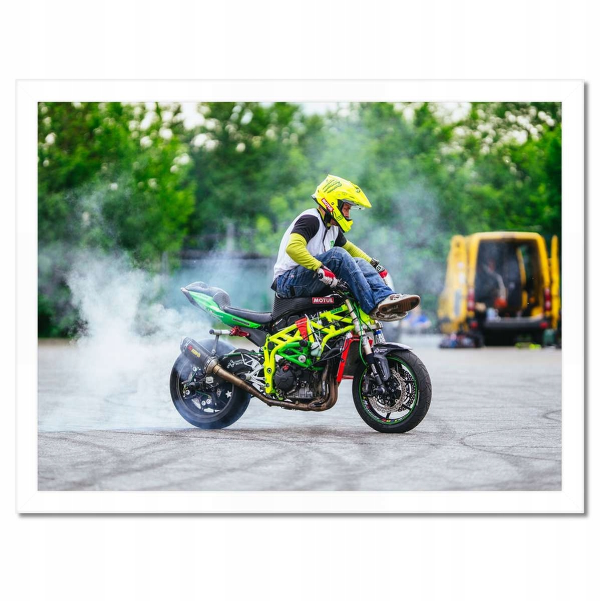 Plakáty v rámu 40x30 Motocykl Motorky Dvě kola