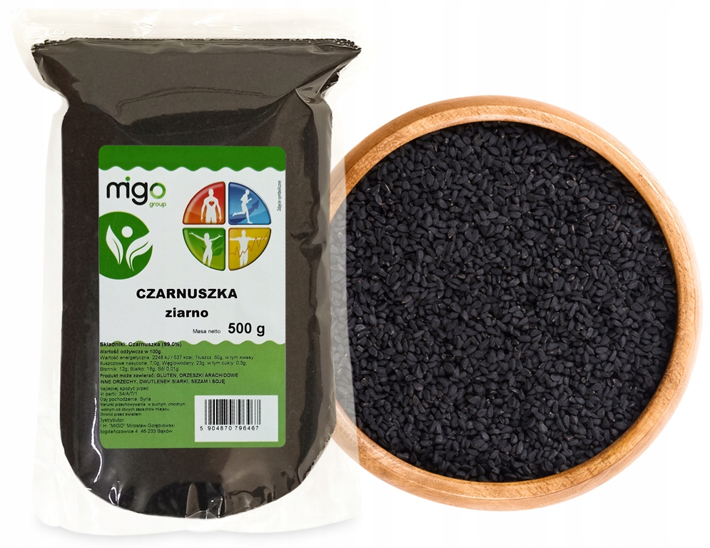 CZARNUSZKA NASIONA 500g, CZARNY KMINEK - MIGOgroup