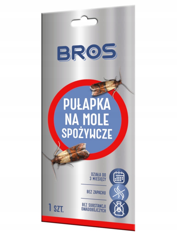 

Bros Pułapka na mole spożywcze 1 szt.