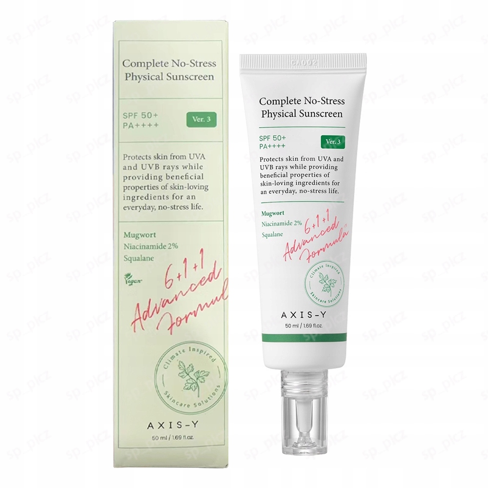 Pleťový krém s Uv ochranou Axis-y Uv ochrana 50 Spf na den 50 ml