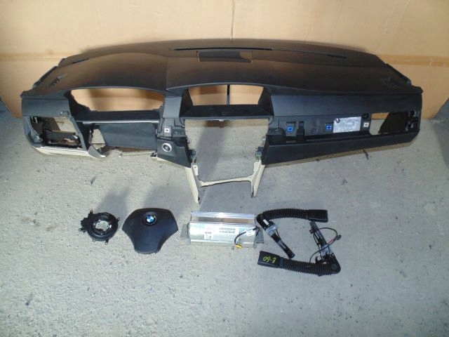 DASHBOARD CONSOLE AIRBAGS BMW 5 E60 LIFT 2008 ROK.