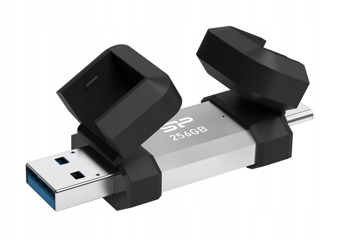 Pendrive Silicon Power Mobile C51 256 Gb Usb 3.2 srebrny