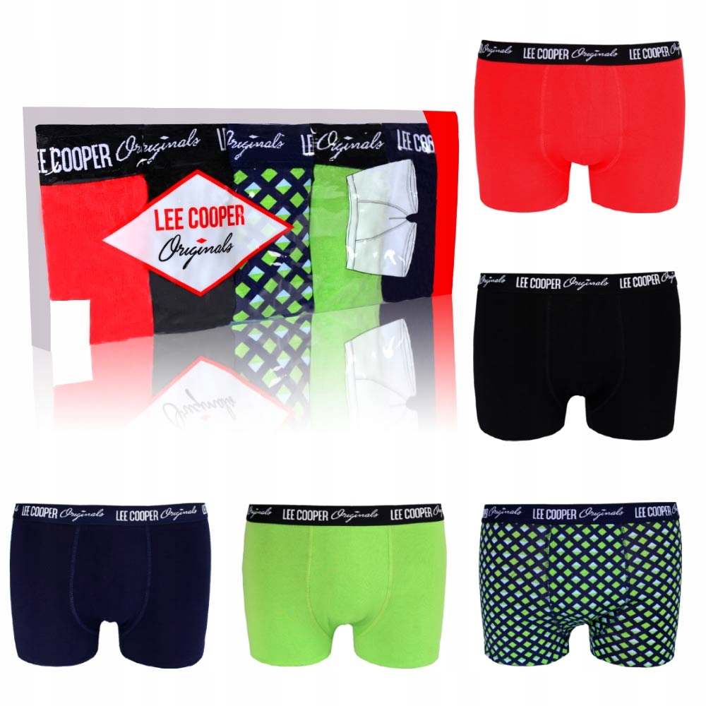 

Lee Cooper Bokserki Męskie 39169 5szt. XL